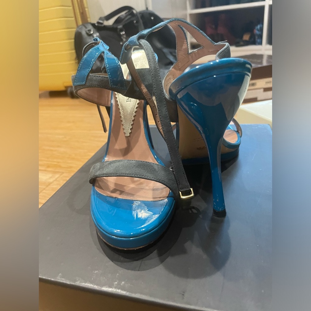 Emporio Armani strappy heels size 7